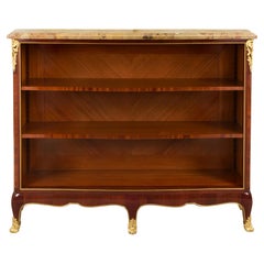 French 19th Century Louis XV Style Tulipwood and Ormolu Bibus