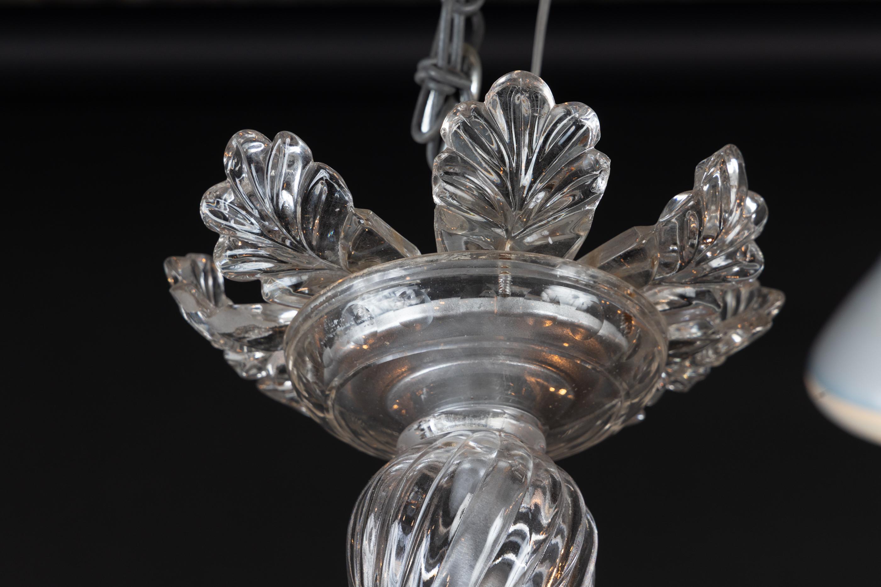 Französisch 19. Jahrhundert Louis XVI Baccarat Kristall-Kronleuchter im Angebot 7