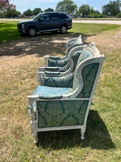 Französische Bergère-Stühle im Louis-XVI-Stil aus dem 19. Jahrhundert – 2er-Set
