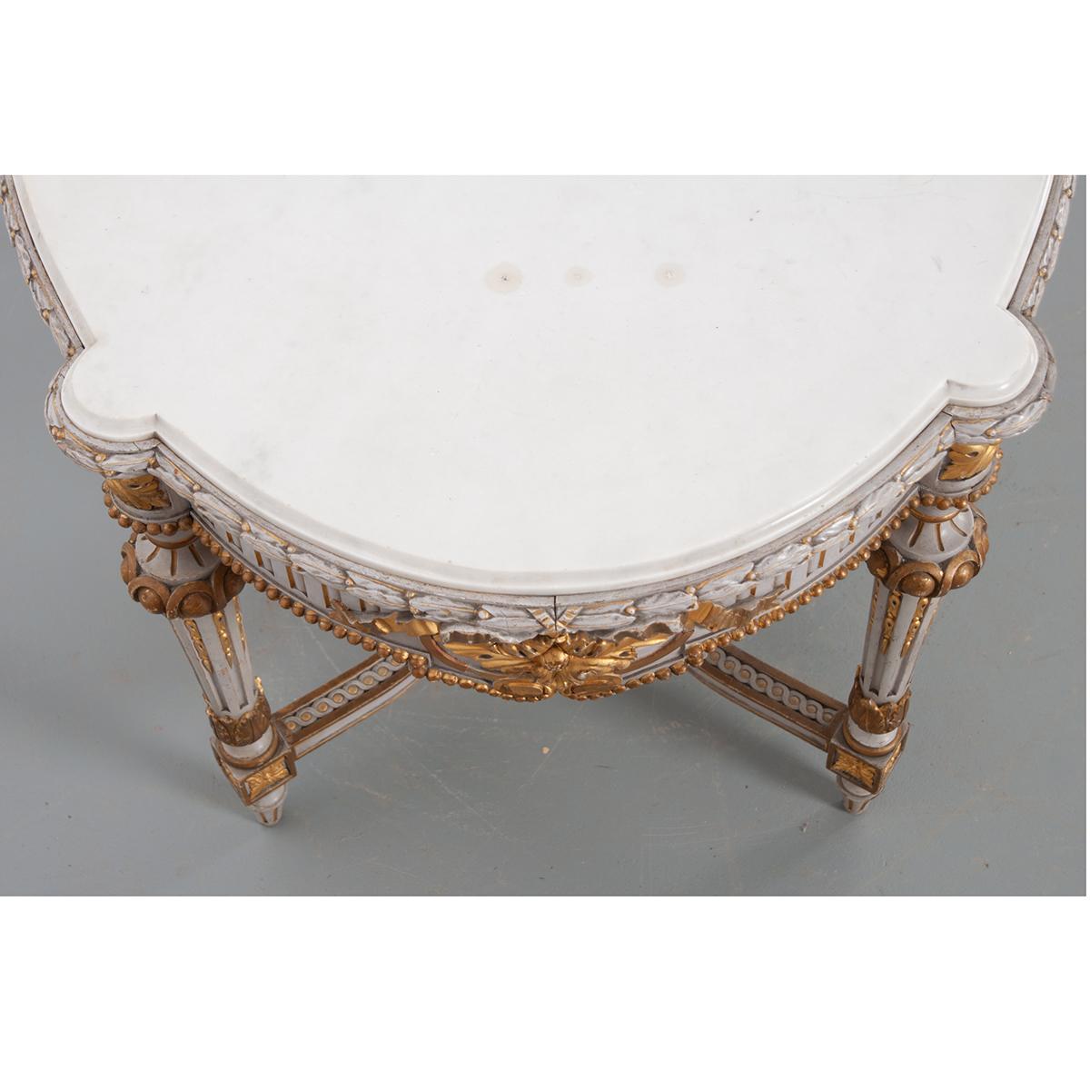 French 19th Century Louis XVI Center Table In Good Condition In Baton Rouge, LA