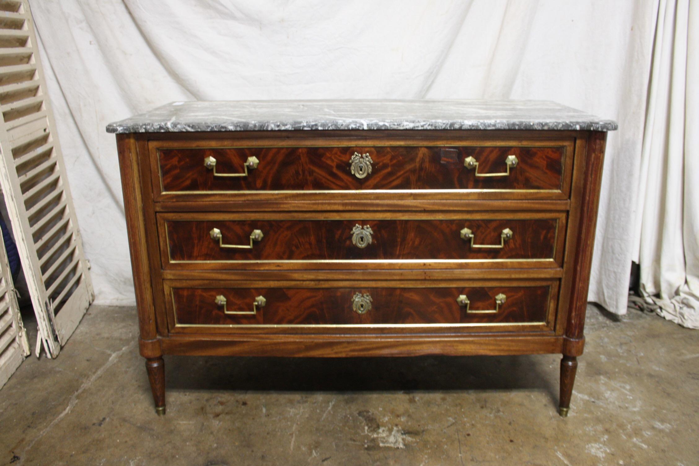 French 19th century Louis XVI commode.