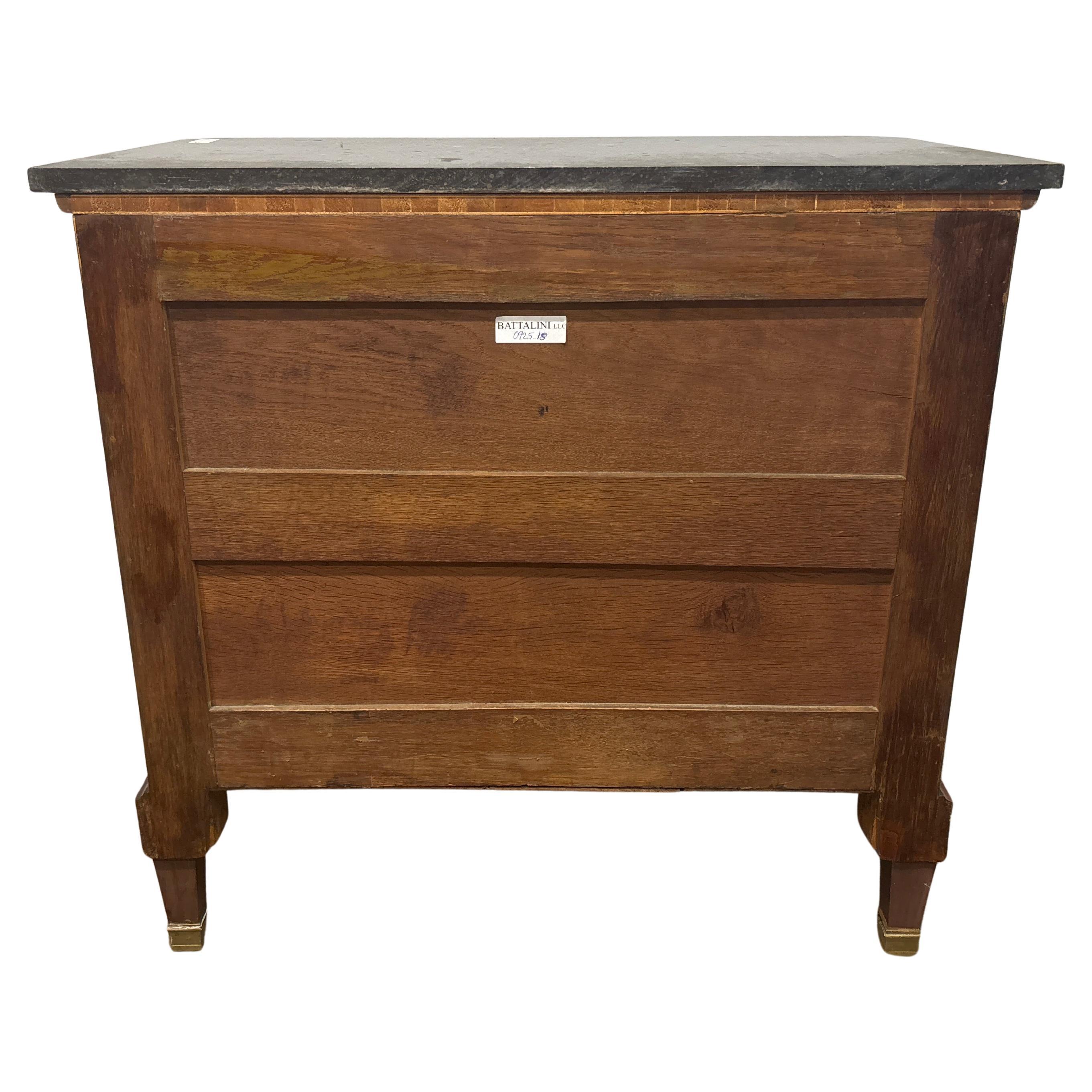 Marmo French 19th Century Louis XVI Commode in vendita