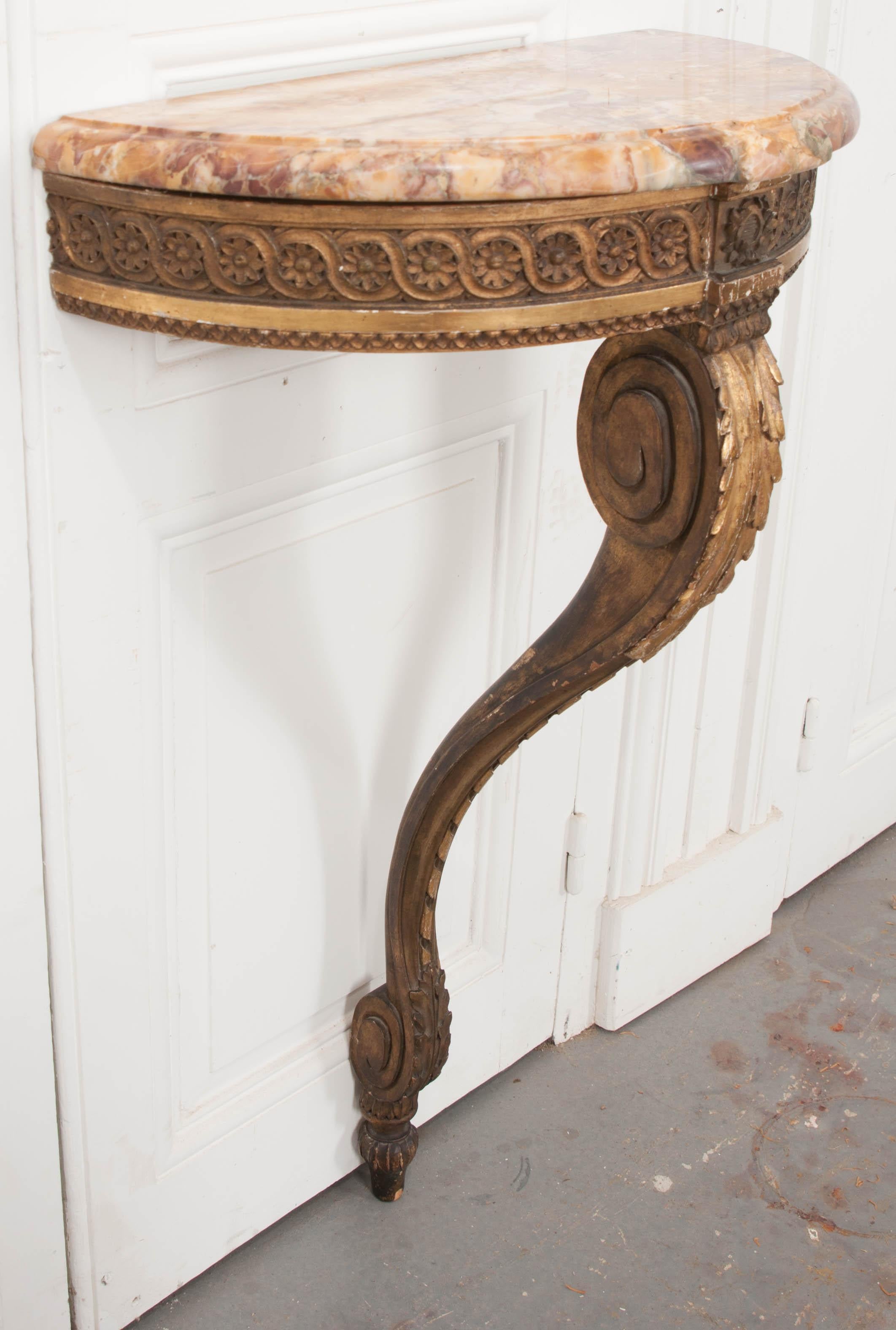 French 19th Century Louis XVI Console 5