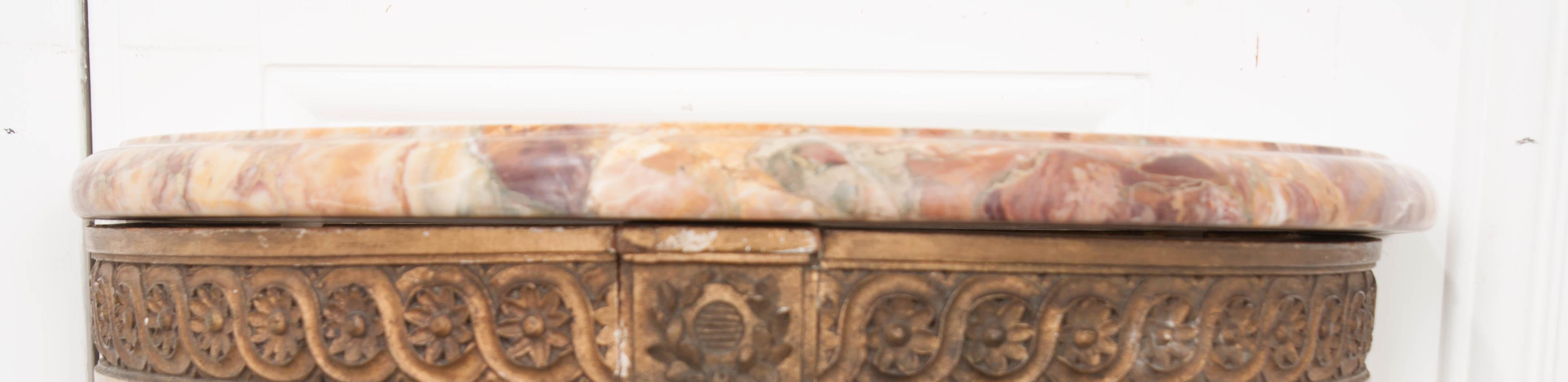 Metal French 19th Century Louis XVI Console