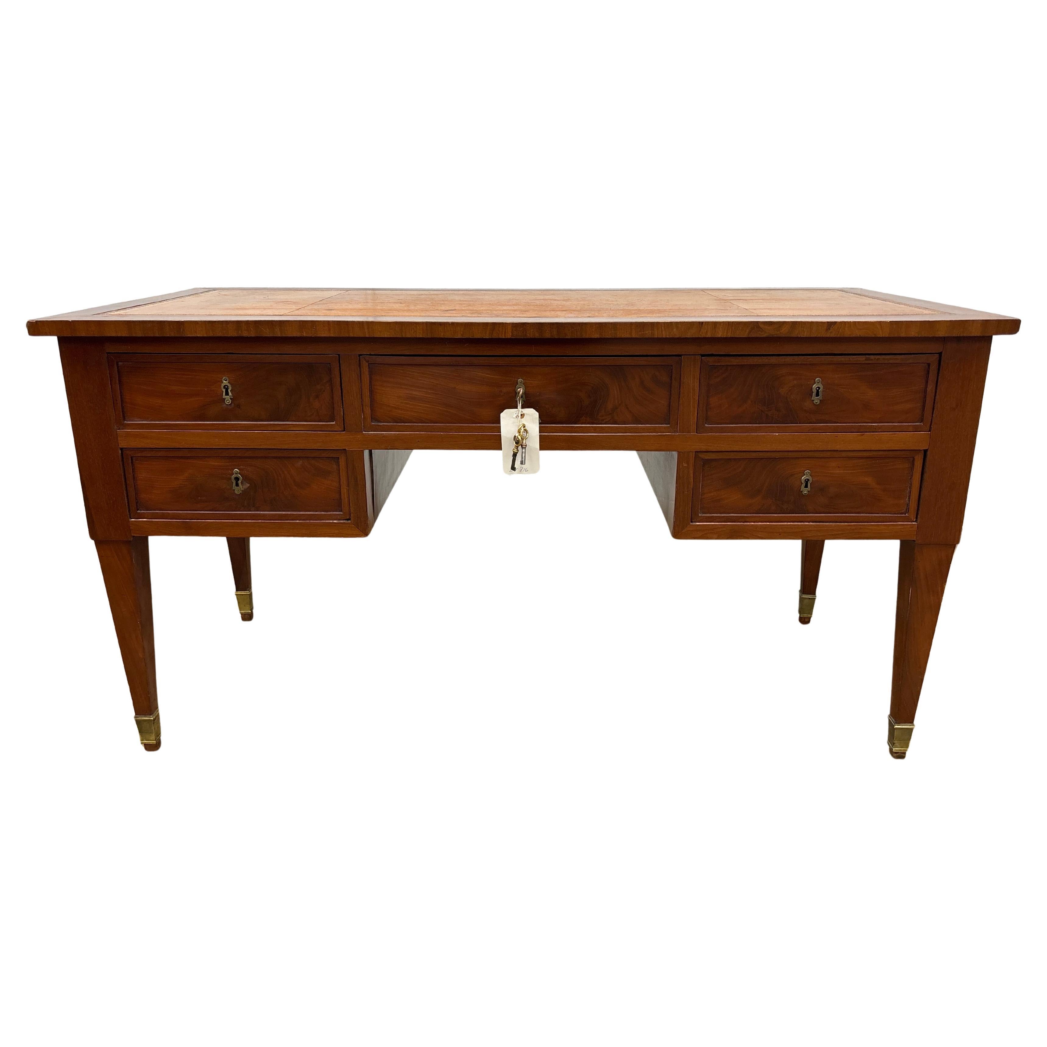 Grange Signed Directoire French Desk at 1stDibs | grange desk