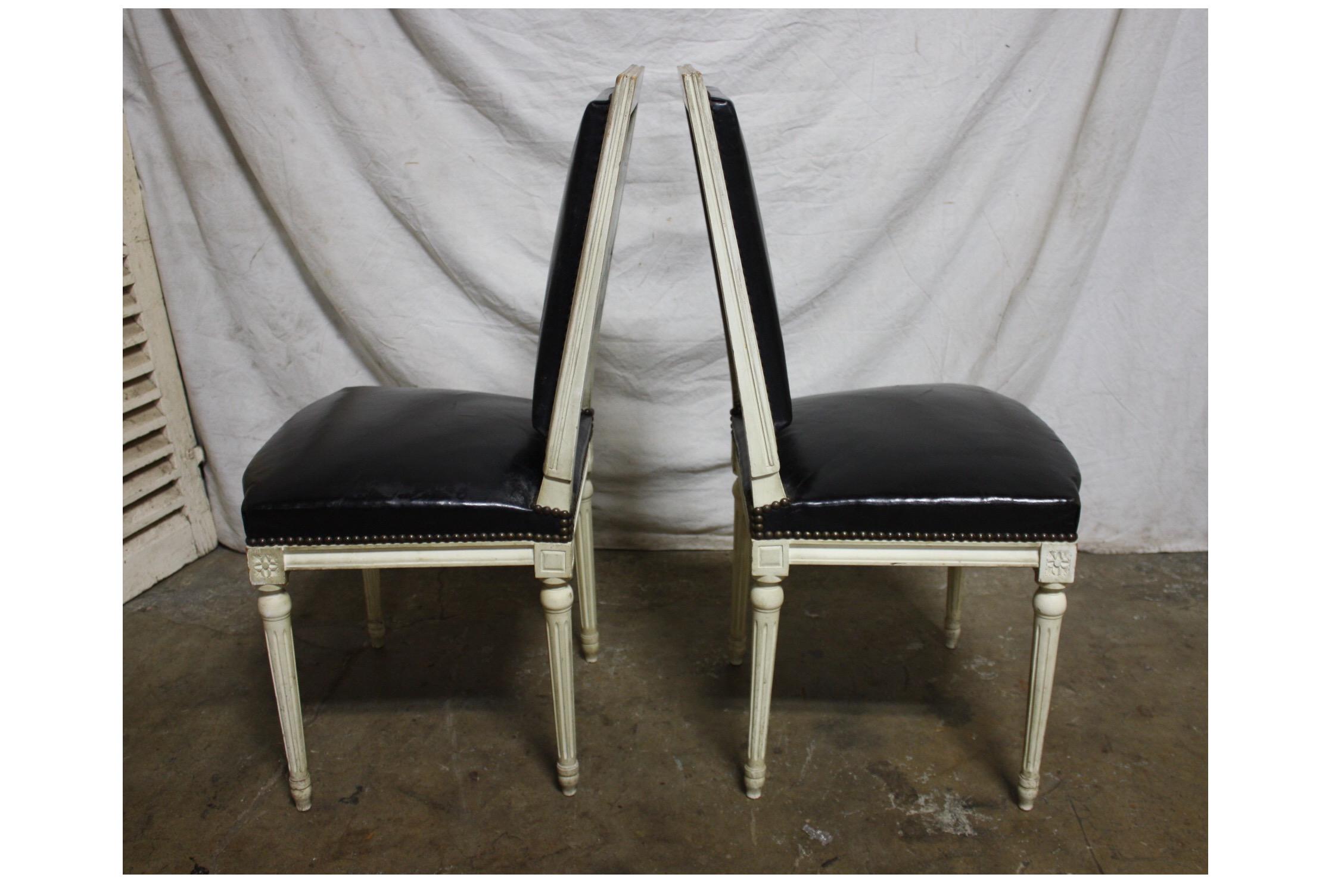 French 19th Century Louis XVI Dining Chairs 8
