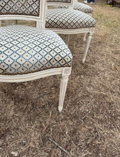 Chaises de salle à manger Louis XVI du 19ème siècle - Lot de 6