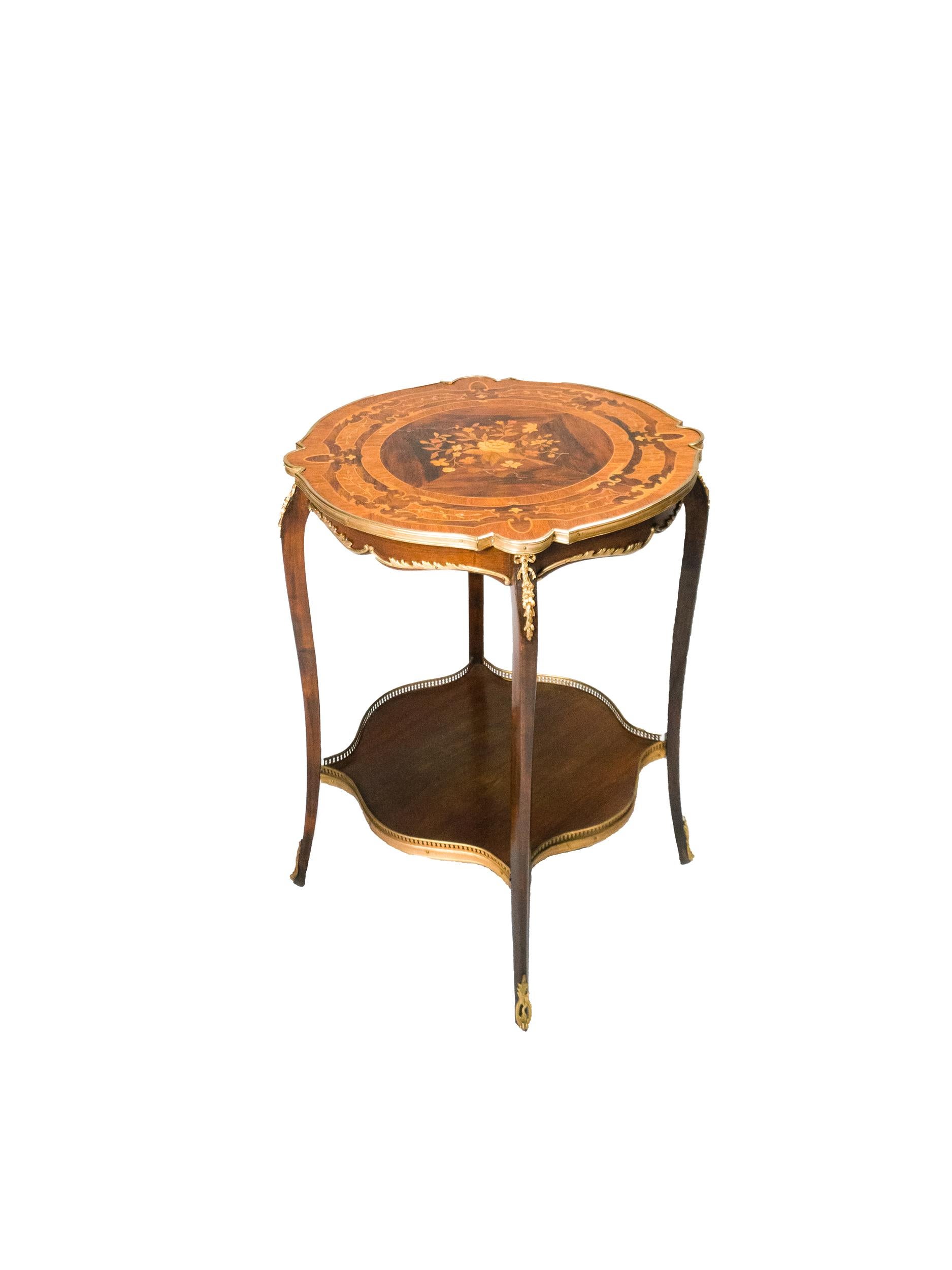 Metal French Louis XVI Guéridon Table, 19th Century  For Sale