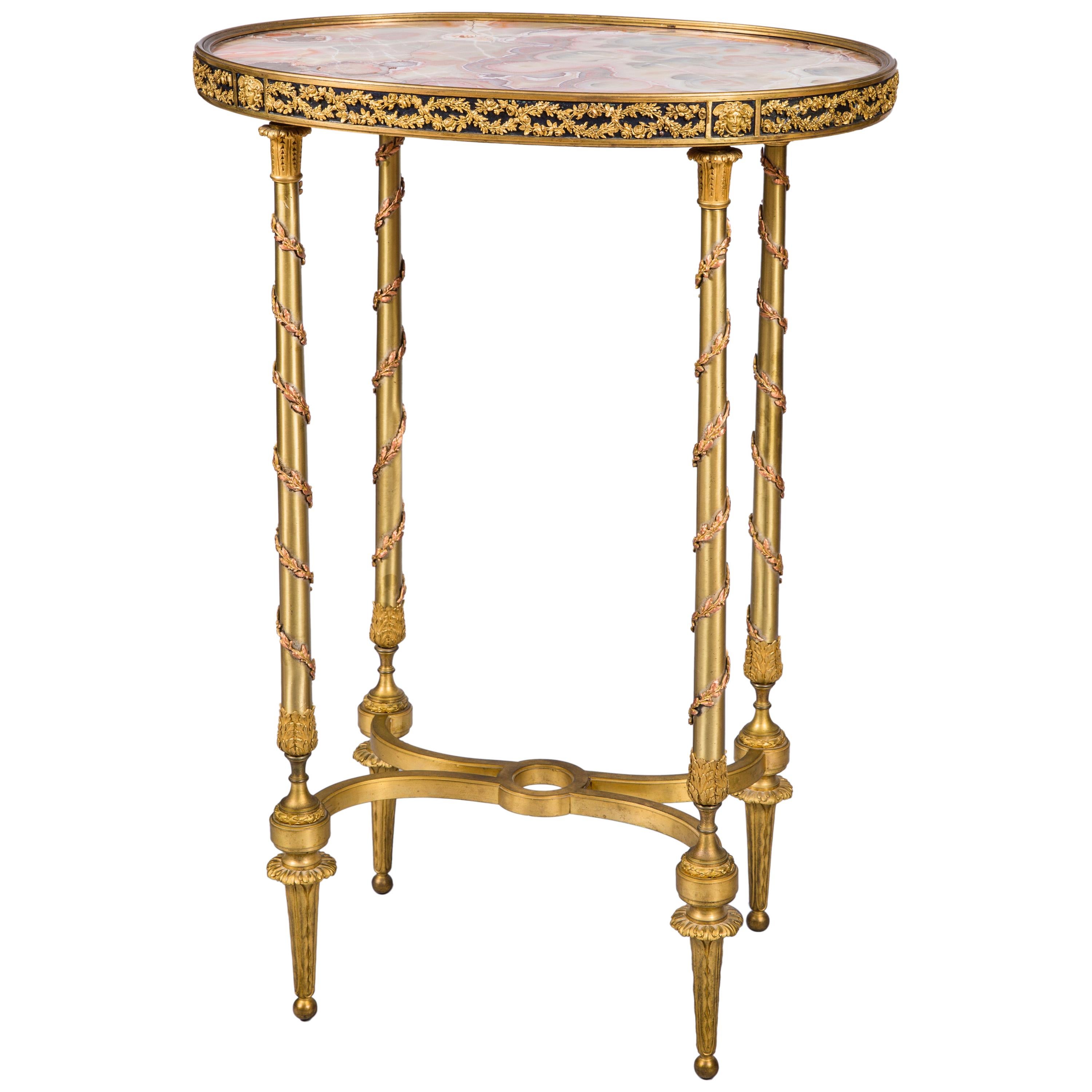 French 19th Century Louis XVI Guéridon Table