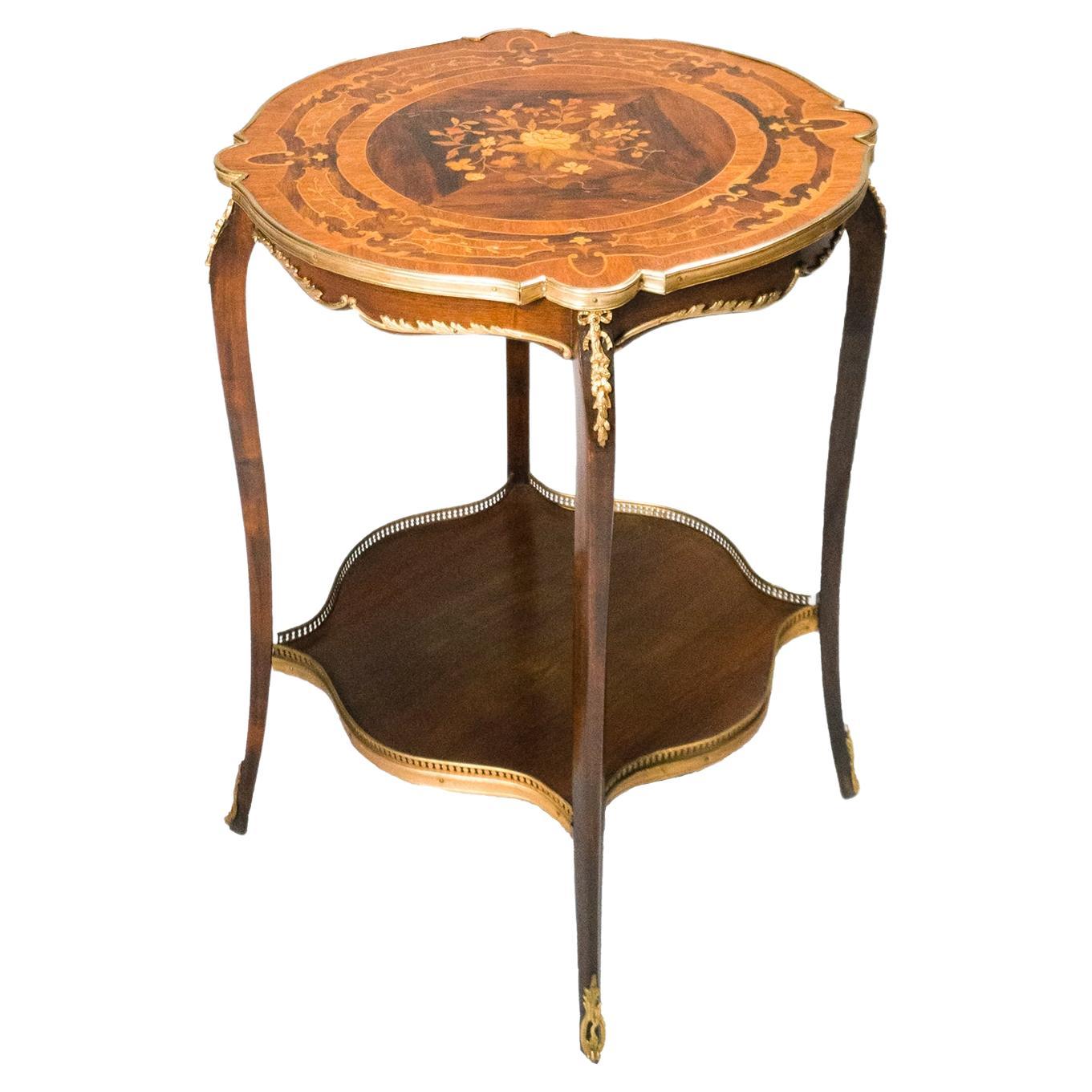 French Louis XVI Guéridon Table, 19th Century 