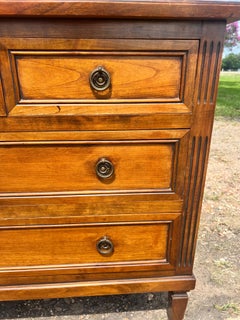 French 19th Century Louis XVI Mahogany Chest of Drawers