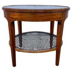 French 19th Century Louis XVI Mahogany Side Table
