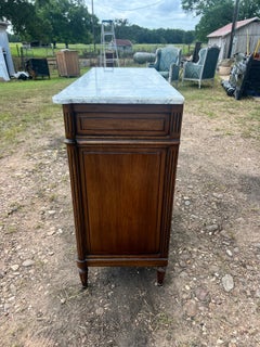 French 19th Century Louis XVI Mahogany Two Door Buffet