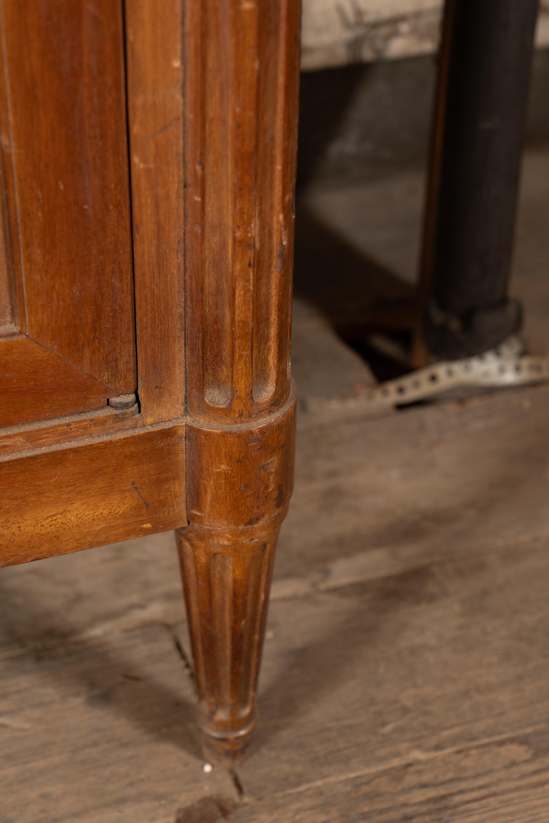 French 19th Century Louis XVI Marble Top Buffet For Sale 4