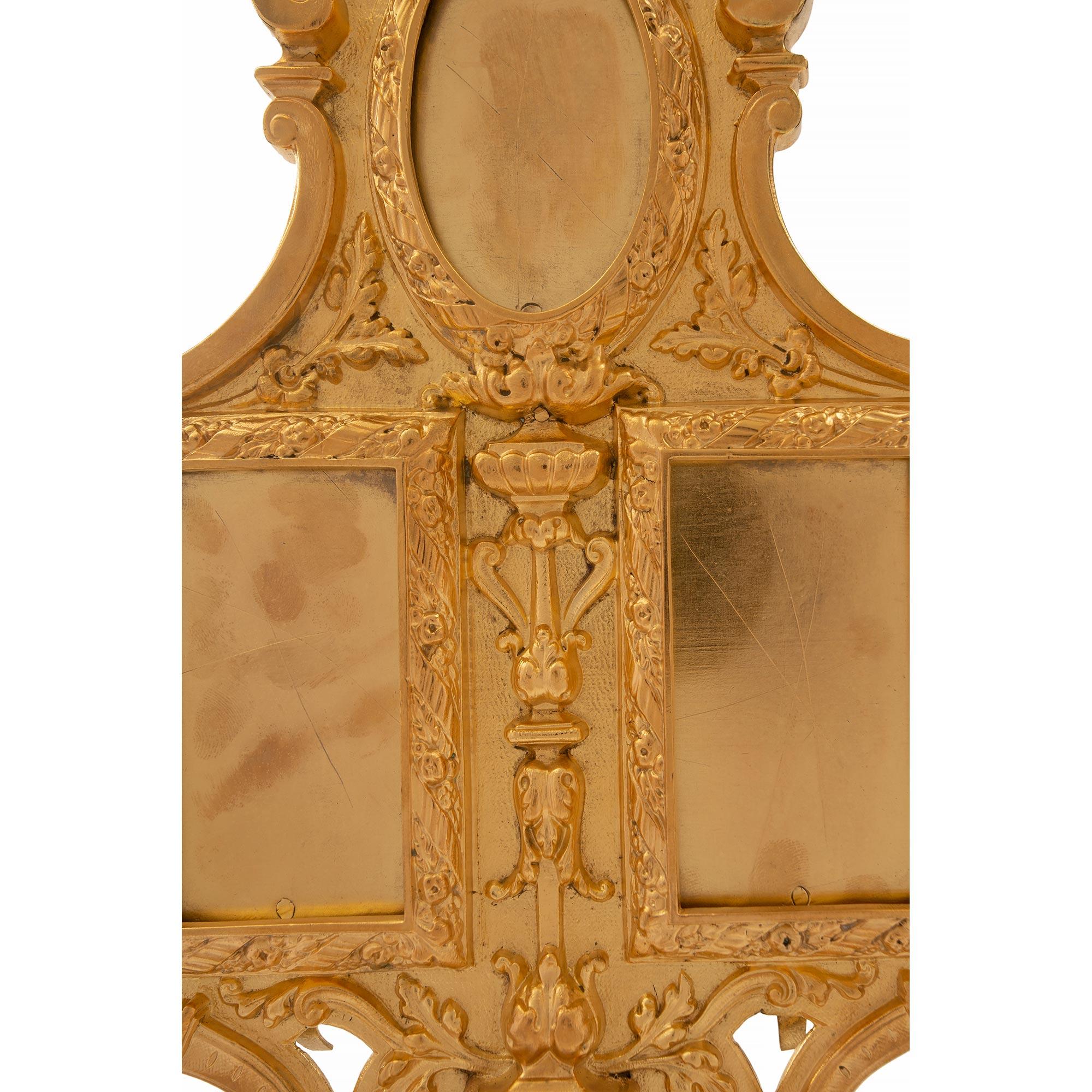  French 19th Century Louis XVI Ormolu Frame For Sale 3