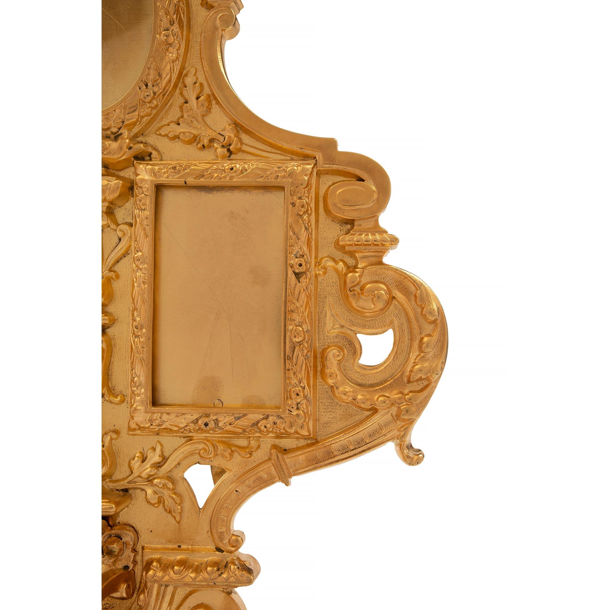  French 19th Century Louis XVI Ormolu Frame For Sale 4