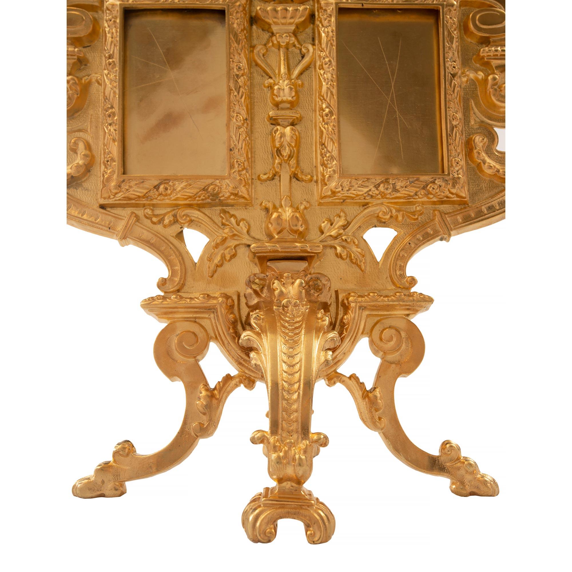  French 19th Century Louis XVI Ormolu Frame For Sale 5