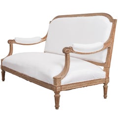 Antique French 19th Century Louis XVI Settee