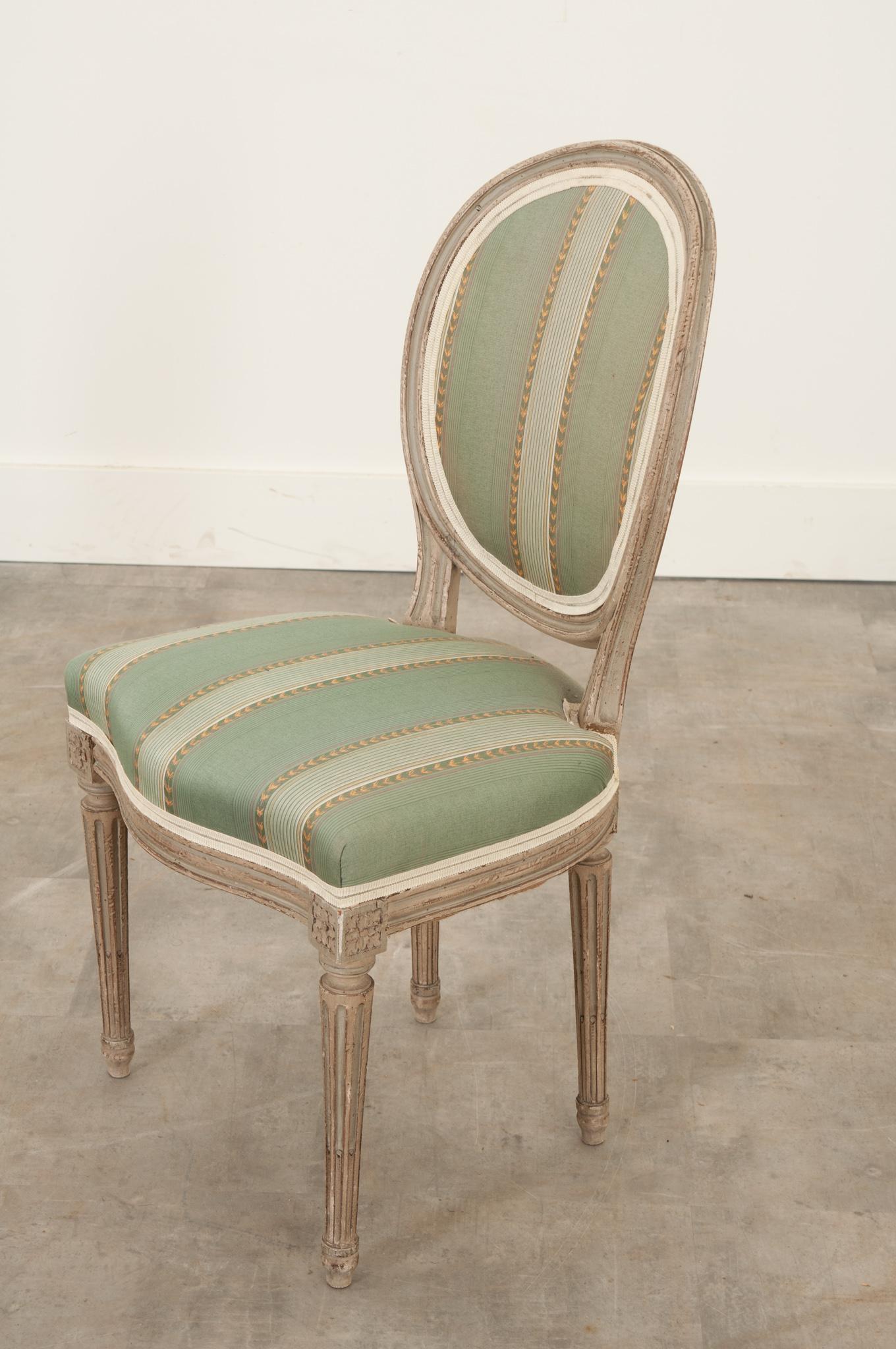 French 19th Century Louis XVI Single Chair In Good Condition In Baton Rouge, LA