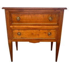 French 19th Century Louis XVI Solid Walnut Chest of Drawers / Commode