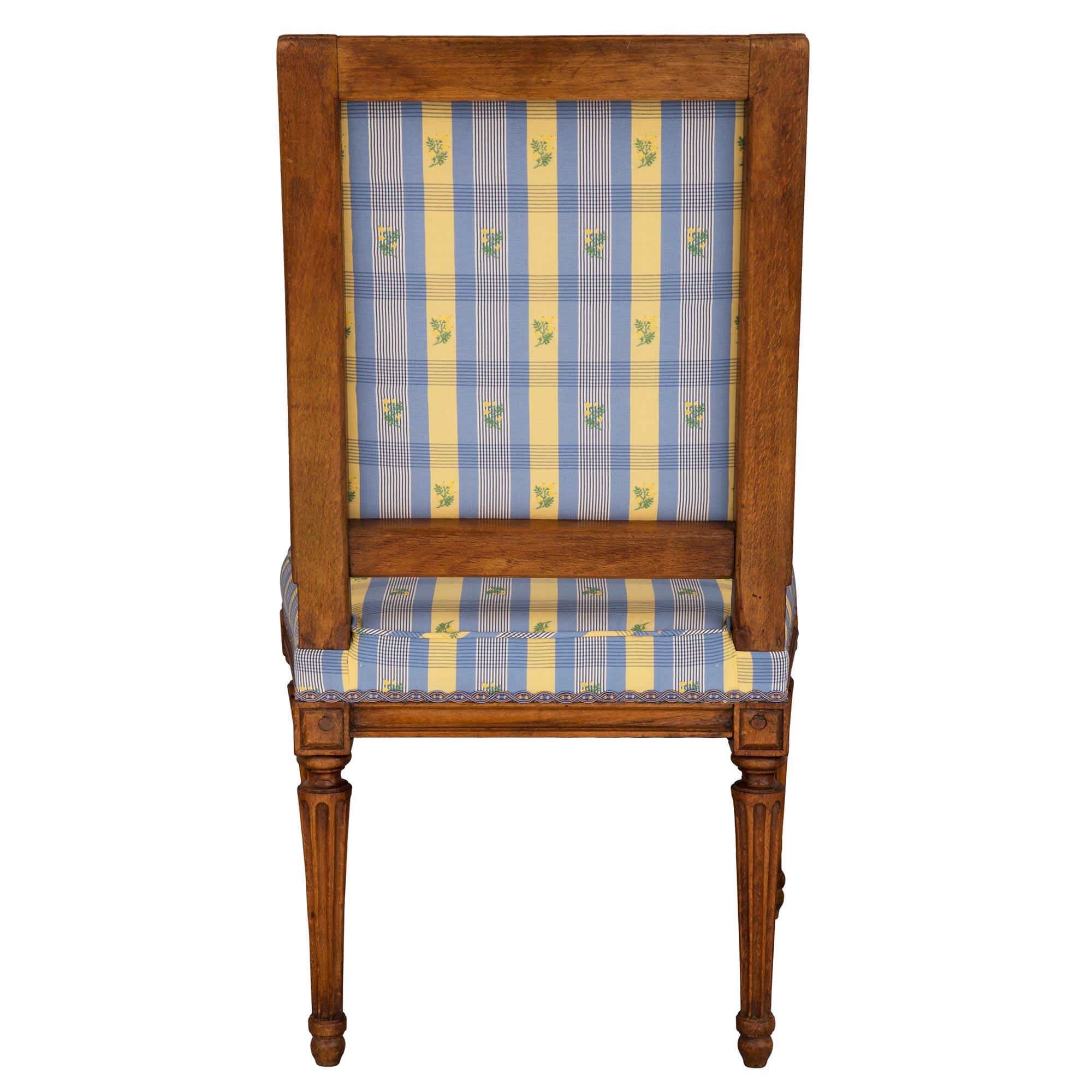 French 19th Century Louis XVI St. Beechwood Chair 1