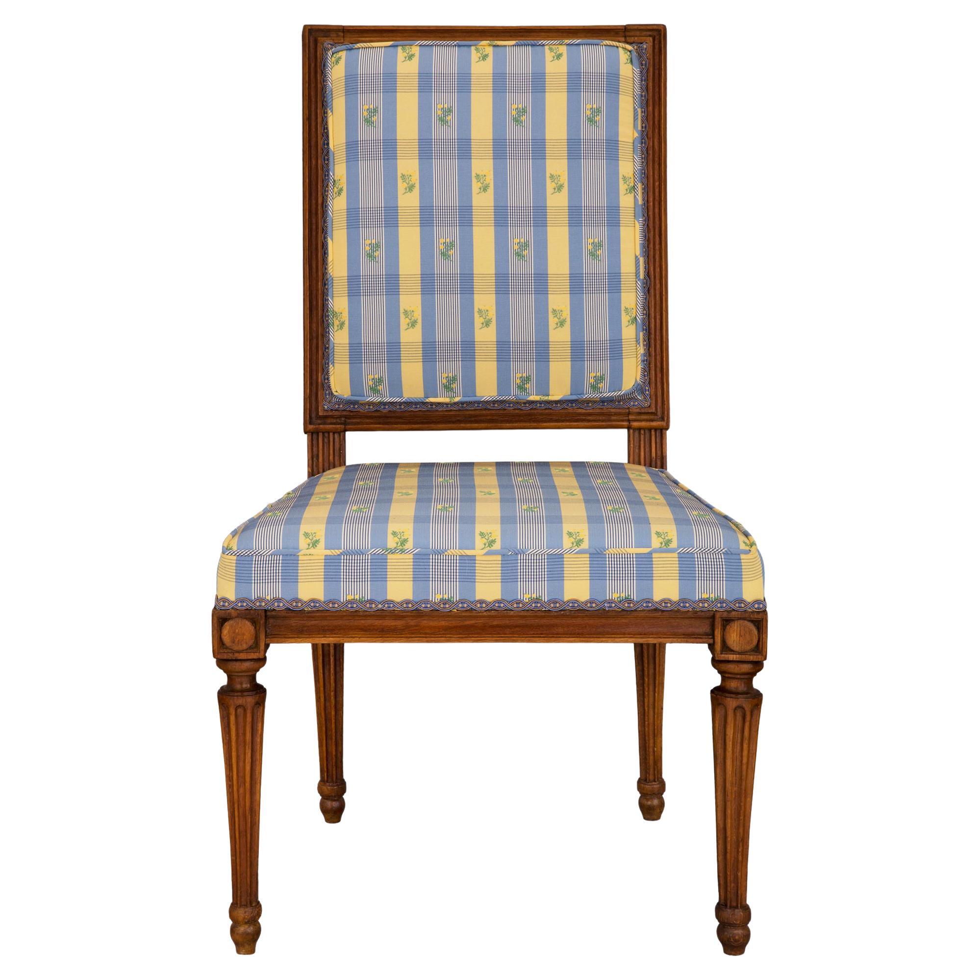 French 19th Century Louis XVI St. Beechwood Chair