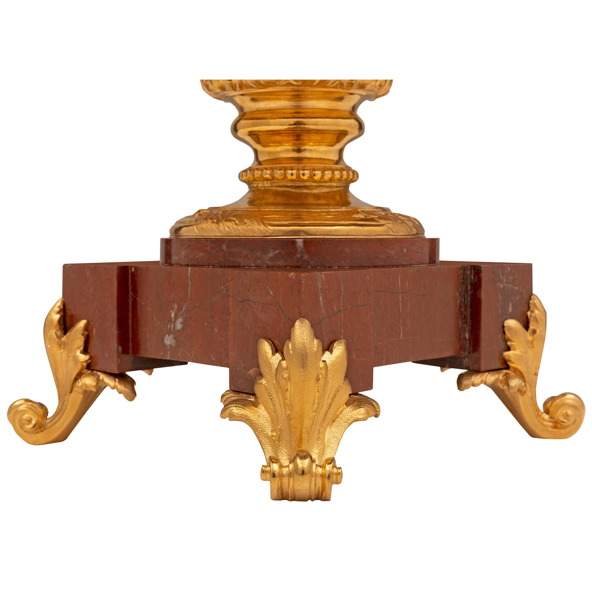 Centre de table français du XIXe siècle d'époque Louis XVI de style Belle Époque en vente 4