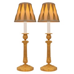 Lampada a candeliere francese del XIX secolo, periodo Luigi XVI, Belle Époque, in ormolu