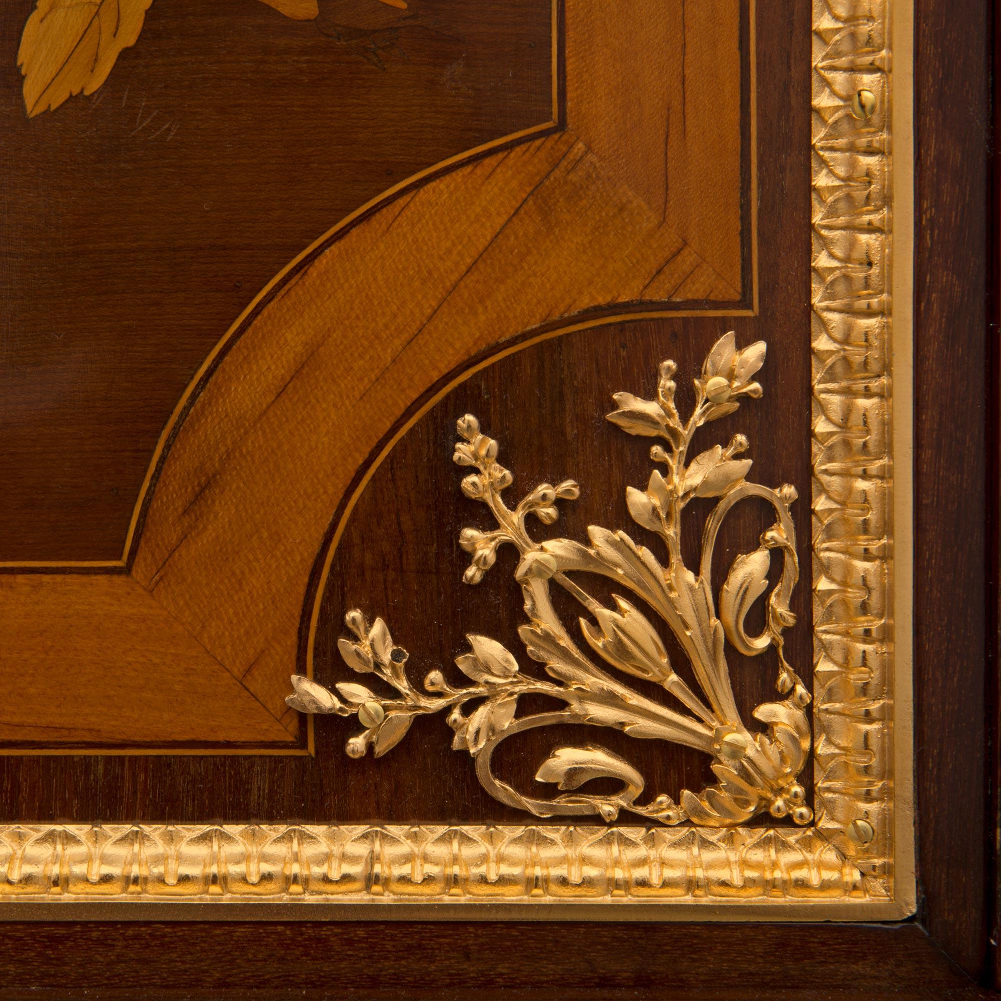 French 19th Century Louis XVI St. “Bonheur Du Jour” Desk, Signed Roux Et Cie For Sale 7
