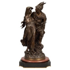 French 19th Century Louis XVI St. Bronze of the Rescue of Andromeda