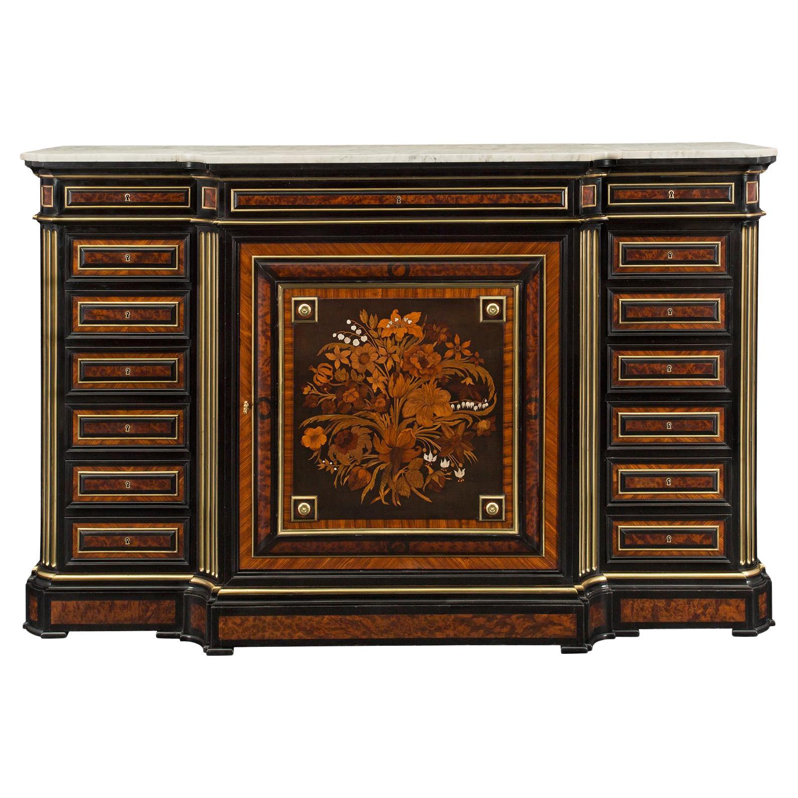 French 19th Century Louis XVI St. Cabinet by Guillaume Grohé For Sale