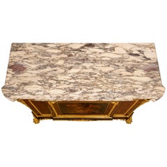 French 19th Century Louis XVI St. Cabinet Signed Grohé