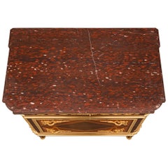 French 19th Century Louis XVI St. Commode, Attributed To Henry Dasson