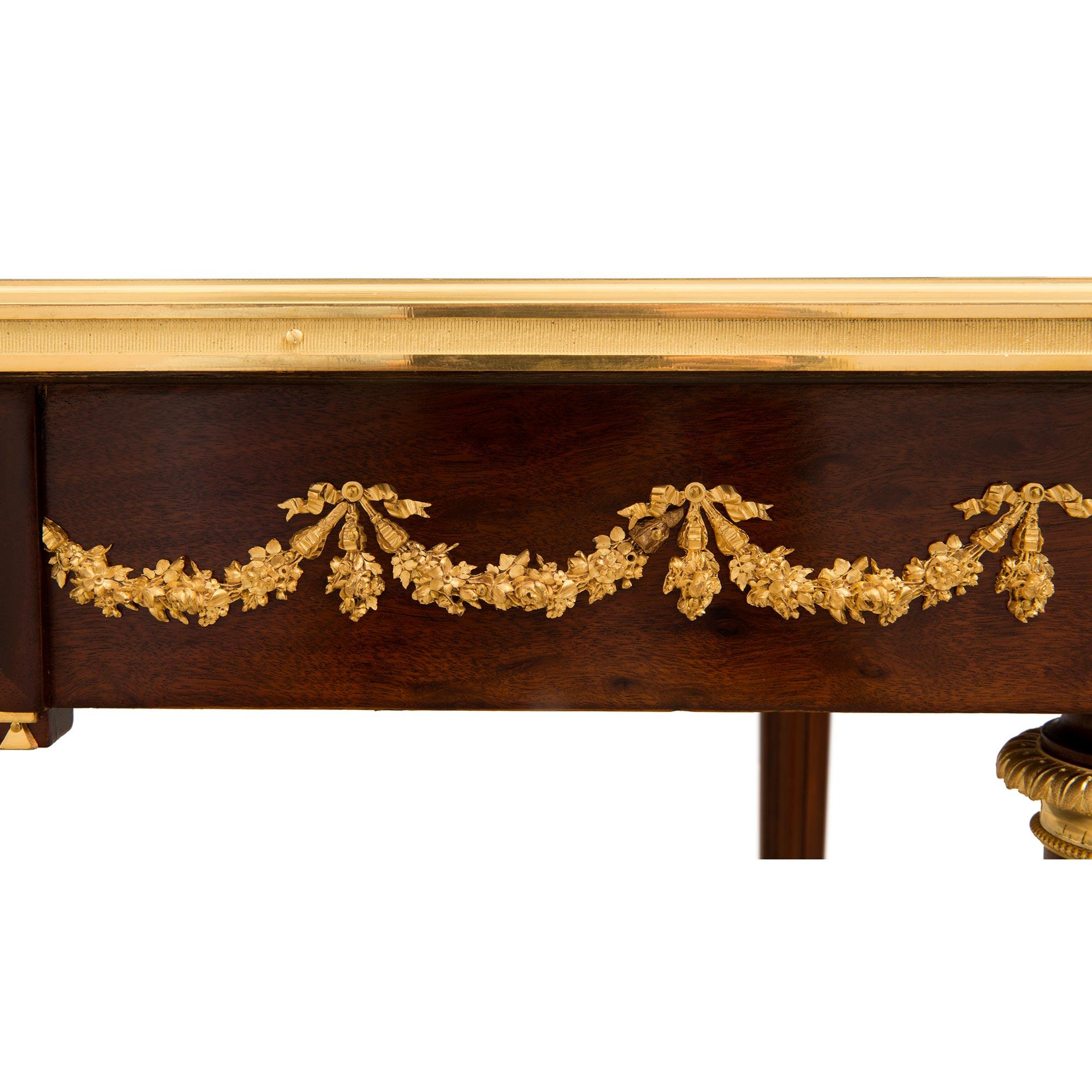 French 19th Century Louis XVI St. Desk/Center Table Attributed to Francois Link For Sale 2