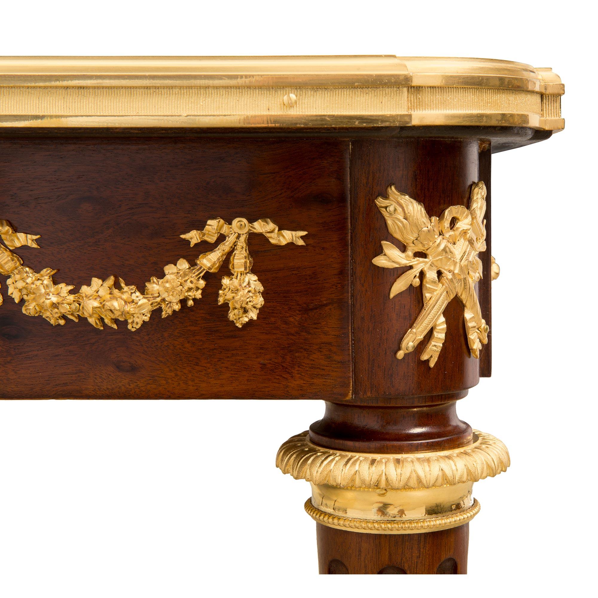French 19th Century Louis XVI St. Desk/Center Table Attributed to Francois Link For Sale 3