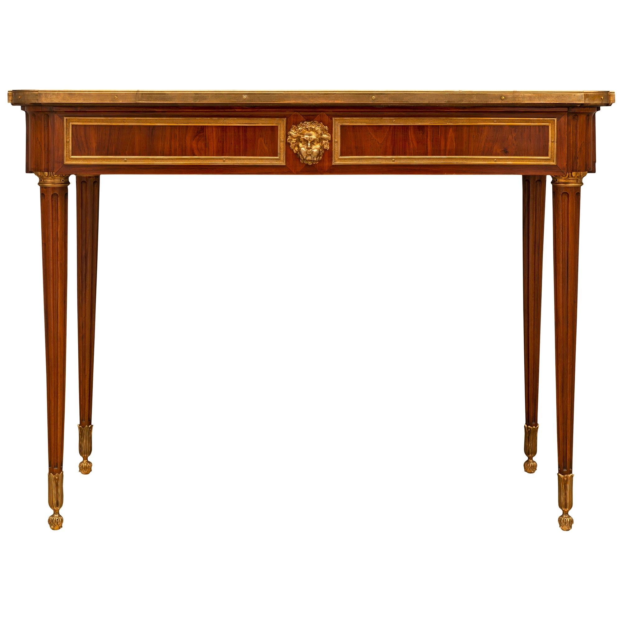 French 19th Century Louis XVI St. Desk Signed JANSEN For Sale 6
