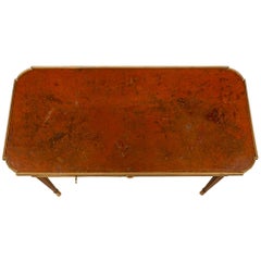 French 19th Century Louis XVI St. Desk Signed JANSEN