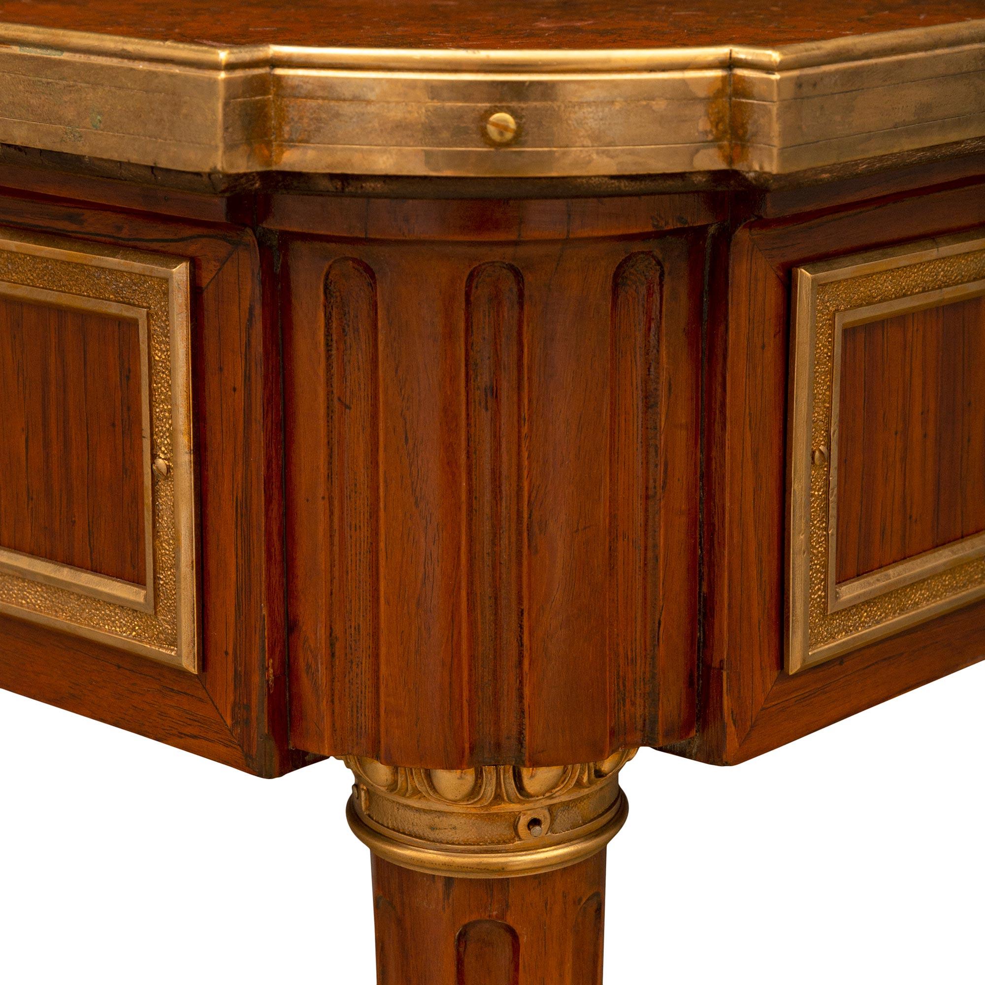 French 19th Century Louis XVI St. Desk Signed JANSEN For Sale 1