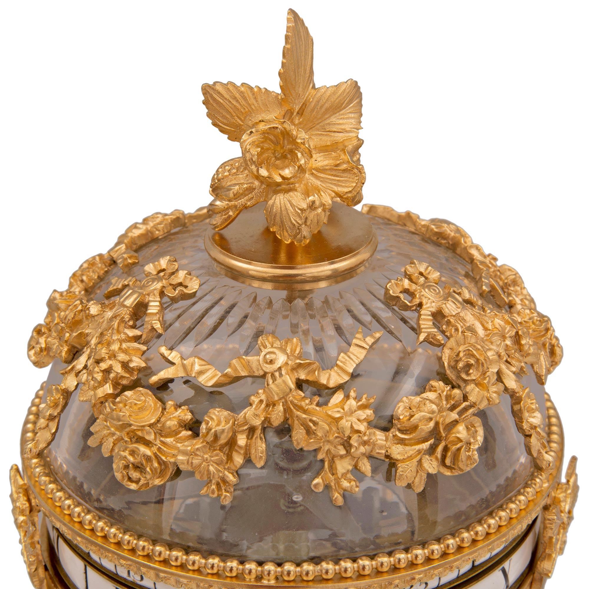 French 19th Century Louis XVI St. Garniture Set Retailed by Tiffany & Co For Sale 1