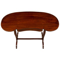 French 19th Century Louis XVI St. Mahogany Side Table/Desk