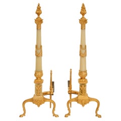 Metal Andirons