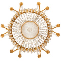 French 19th Century Louis XVI St. Ormolu And Crystal Chandelier