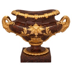 French 19th Century Louis XVI St. Ormolu and Marble Urn 