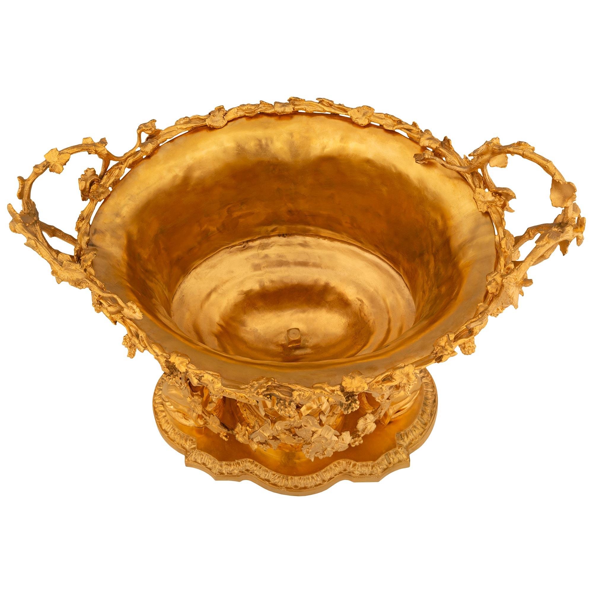 French 19th century Louis XVI st. Ormolu centerpiece For Sale 7