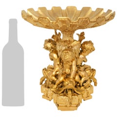 Centrotavola francese del XIX secolo in stile Luigi XVI in ormolu