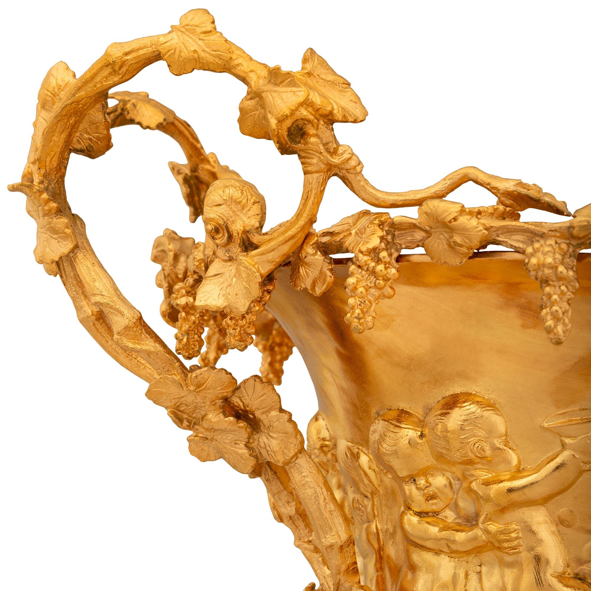 French 19th century Louis XVI st. Ormolu centerpiece For Sale 2