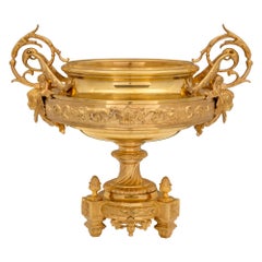 French 19th Century Louis XVI Style Ormolu Centerpiece