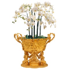 French 19th century Louis XVI st. Ormolu centerpiece