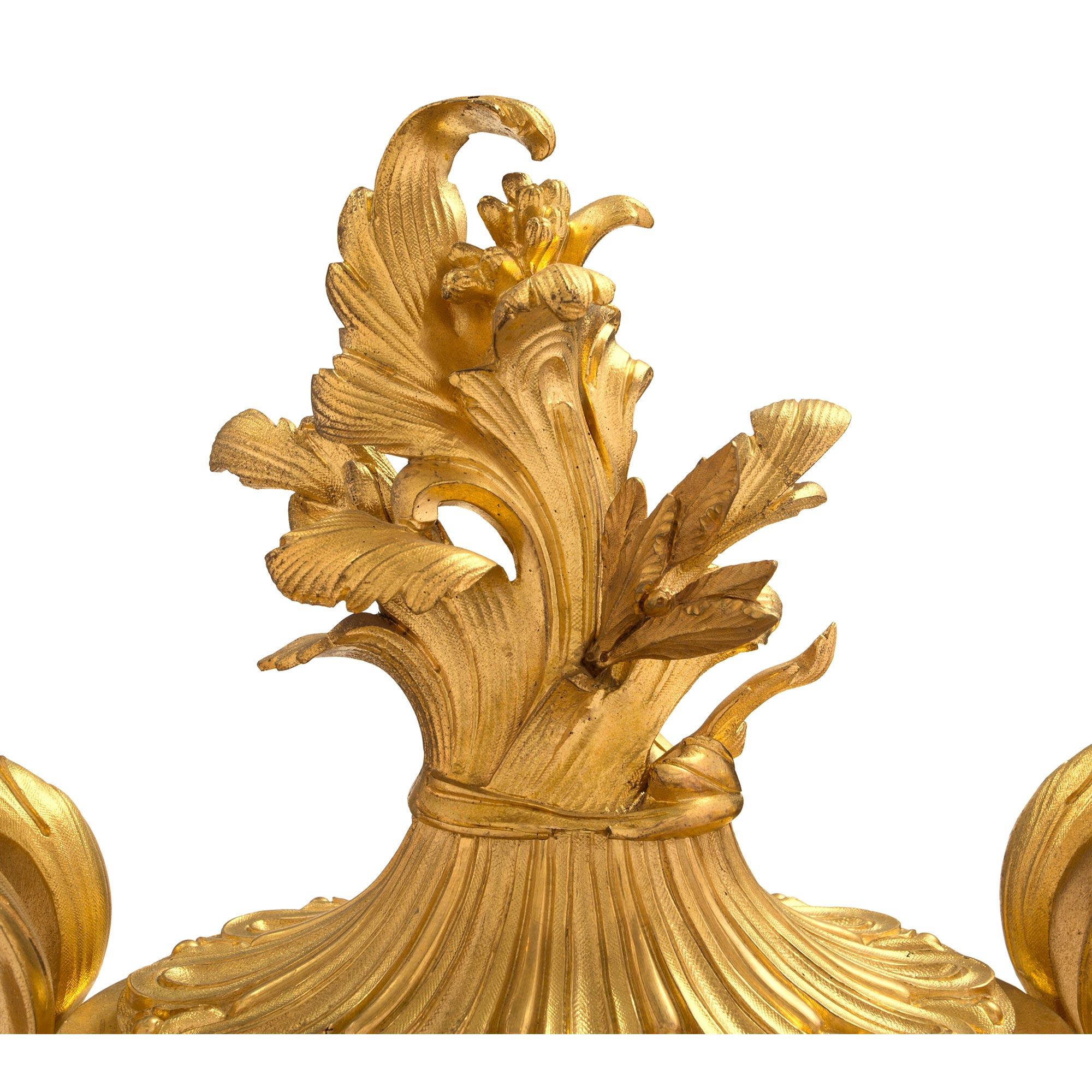 French 19th Century Louis XVI St. Ormolu Clock Signed Cheuret À Marseilles For Sale 3