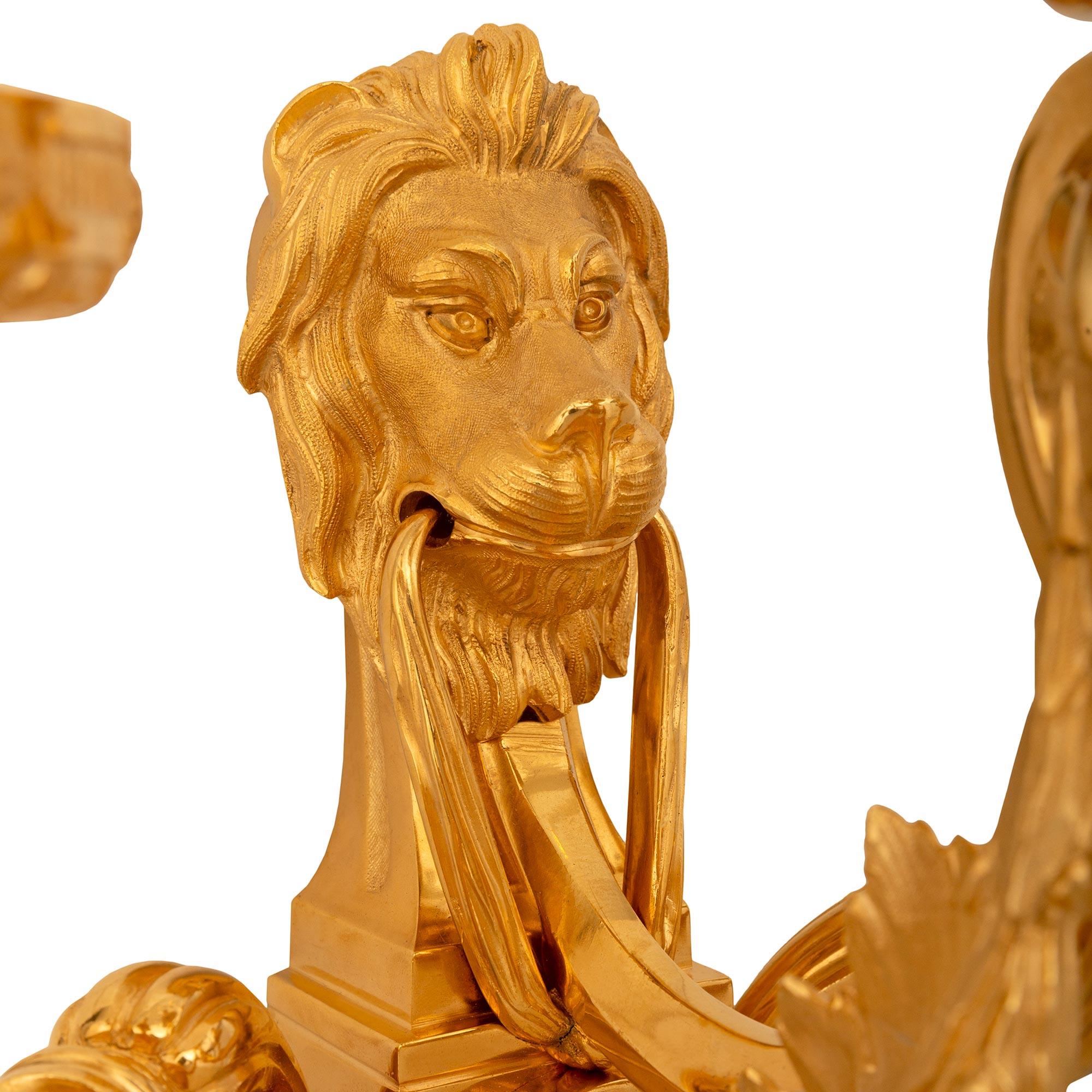 Apliques de Ormolu franceses del siglo XIX, estilo Luis XVI Ormolú en venta